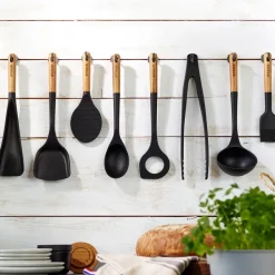 Spoons, Scoops & Ladles^STAUB soup ladle, 31 cm Black