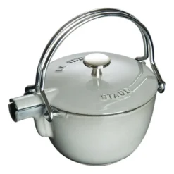 Teapots^STAUB teapot round 1.15 L, Grey
