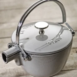 Teapots^STAUB teapot round 1.15 L, Grey
