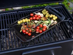Garden Details & Accessories|Grill & Griddle Pans^STAUB Teppanyaki griddle with handles 38x25 cm, Black