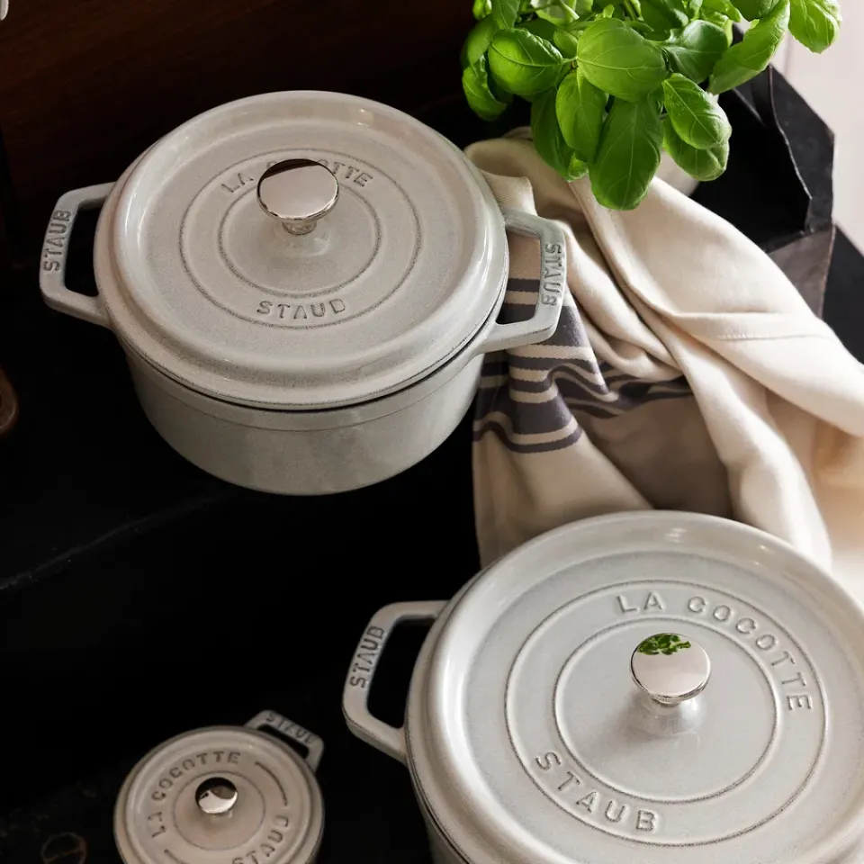 Discount STAUB Truffle casserole, 1.7 l White