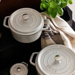 Online STAUB Truffle casserole, 2.2 l White