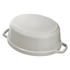 Best STAUB Truffle casserole oval, 3.2 l White