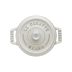 Sale STAUB Truffle casserole, 0.25 l White