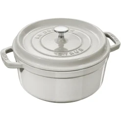 Online STAUB Truffle casserole, 5.2 l White