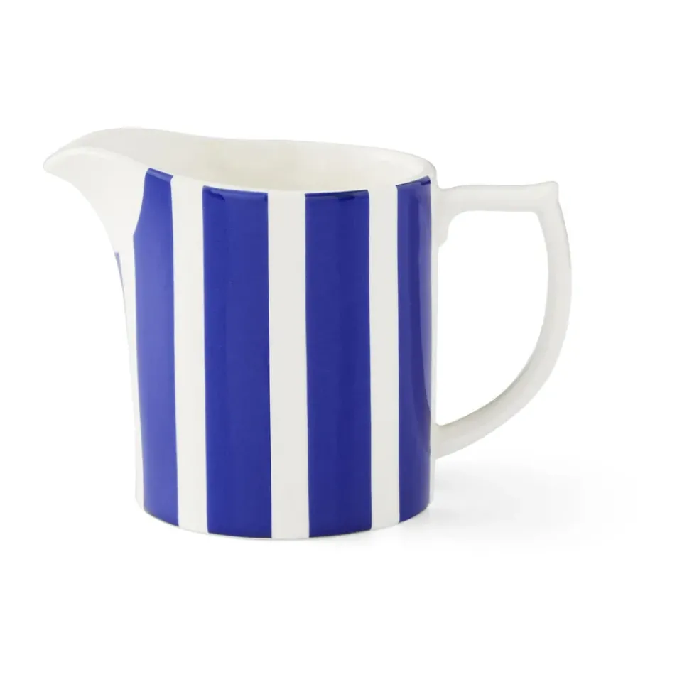 New Spode Steccato milk jug 30 cl, Blue-white BlueWhite
