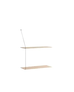 Shelves & Shelving Systems|Shelves & Shelving Systems^Woud Stedge shelf 60 cm, White pigmented oak Beige