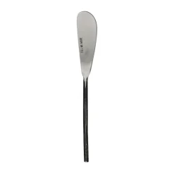 Butter Knives^Tell Me More Steel butter knife, Unpolished steel Silver-colouredBlack