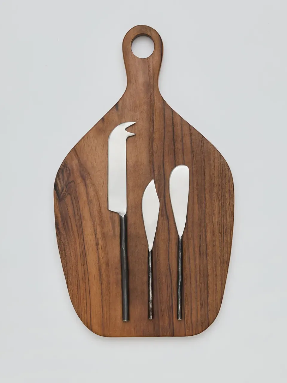 Butter Knives^Tell Me More Steel butter knife, Unpolished steel Silver-colouredBlack