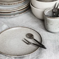 Serving Utensils^Tell Me More Steel fruit fork, Unpolished steel Grey