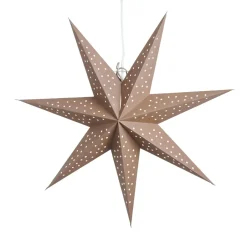 Outlet Watt & Veke Stella advent star mocca, Ø60 cm Brown