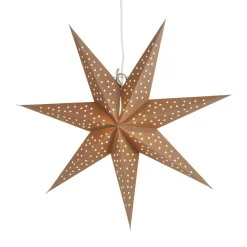 Outlet Watt & Veke Stella advent star mocca, Ø60 cm Brown