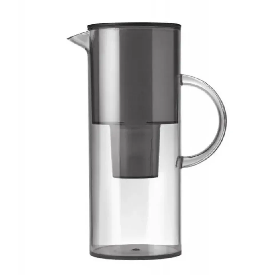 Water Jugs And Carafes^Stelton EM water jug, smoke Grey