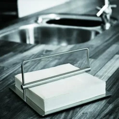 Napkin Rings & Holders^Stelton napkin holder, stainless steel Silver-coloured