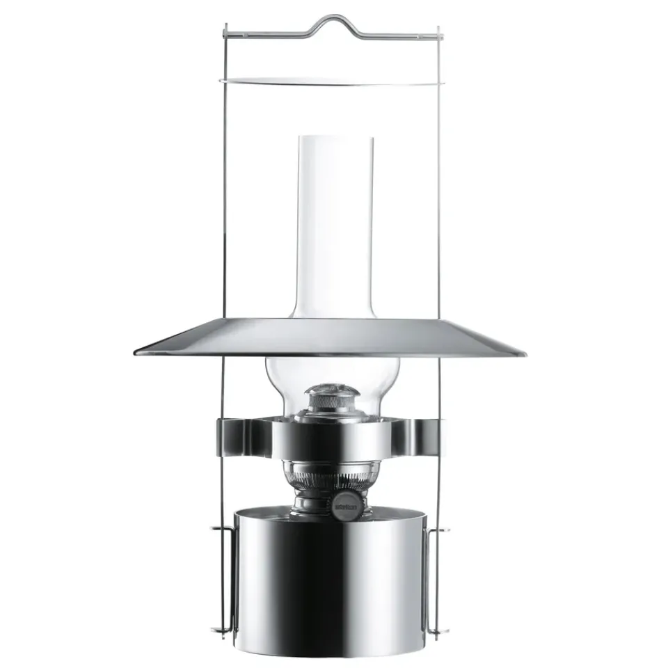New Stelton ship´s lantern, 43 cm Silver-coloured