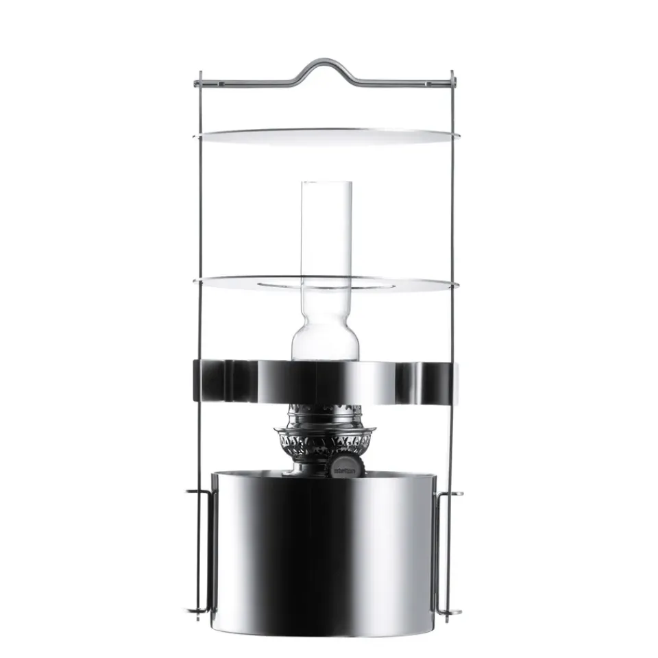 Oil & Kerosene Lamps^Stelton ship´s lantern, 34 cm Silver-coloured