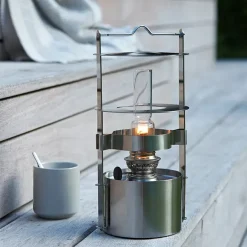 Oil & Kerosene Lamps^Stelton ship´s lantern, 34 cm Silver-coloured