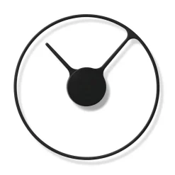 New Stelton Time wall clock Ø 30 cm, Black
