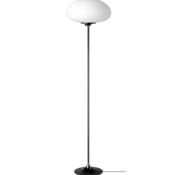 Sale GUBI Stemlite floor lamp 150 cm, chrome Black
