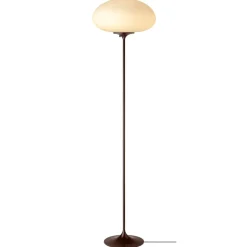 Outlet GUBI Stemlite floor lamp 150 cm, Black Red
