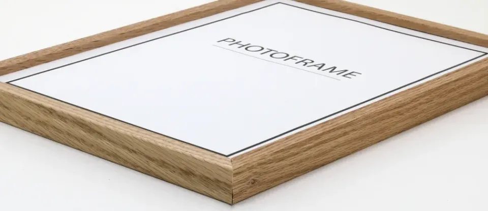 Discount Scandi Essentials Stensö frame oak, 50x70 cm Brown