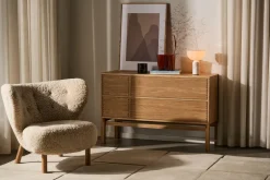 Discount Scandi Essentials Stensö frame oak, 50x70 cm Brown