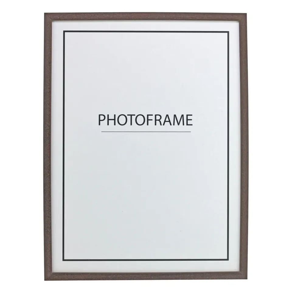 New Scandi Essentials Stensö frame walnut, 30x40 cm Brown