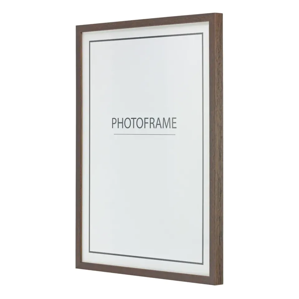 New Scandi Essentials Stensö frame walnut, 30x40 cm Brown