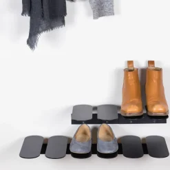 Outlet Maze Step S shoe shelf, Black