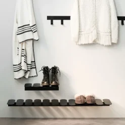 Shoe Racks|Shoe Racks^Maze Step shoe shelf, Black