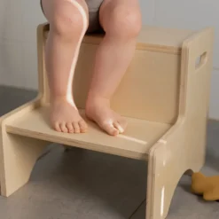 Nofred Step Up children's stool, Birch Beige