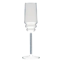 Champagne Glasses^Muurla Steps champagne glass 25 cl, Clear Transparent