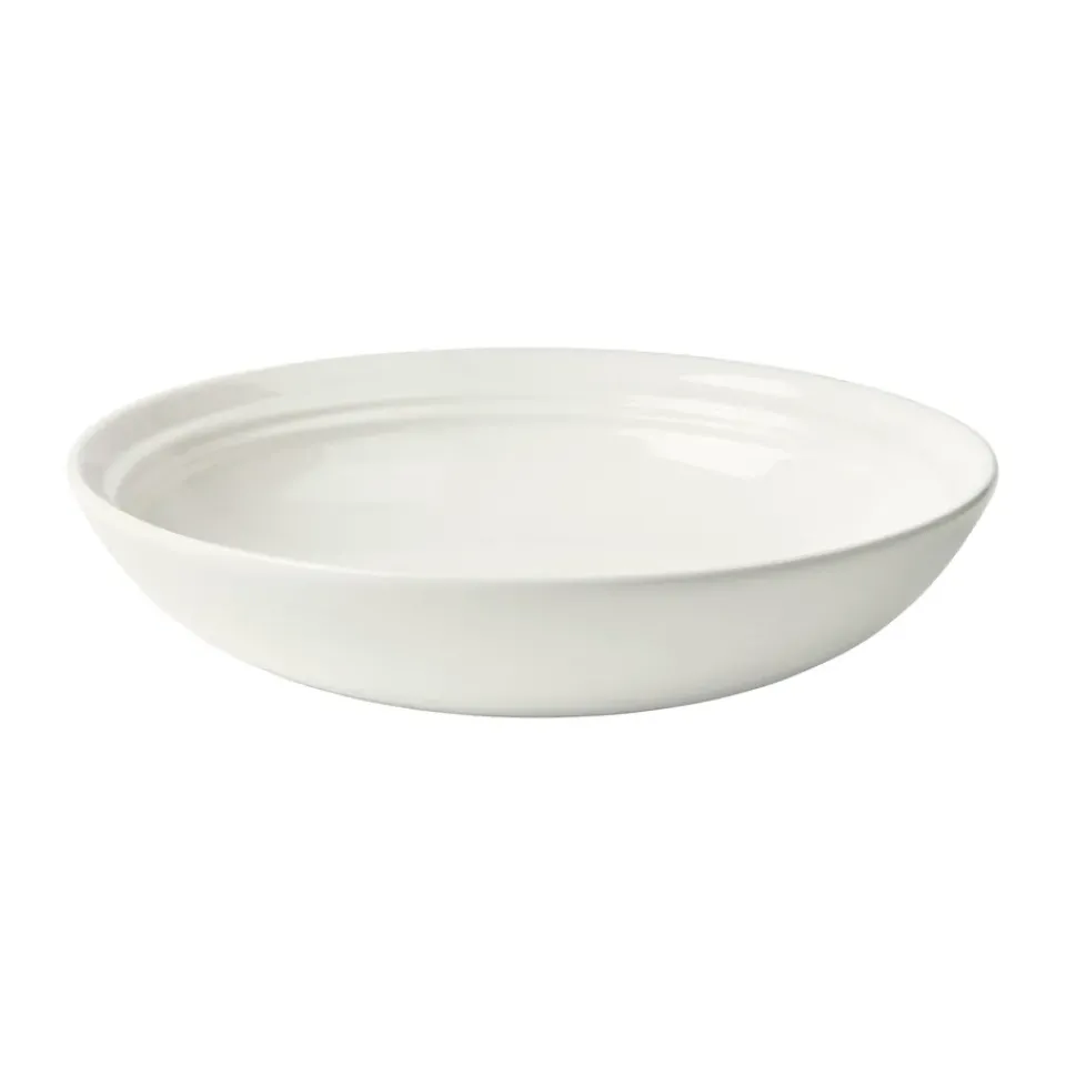 Salad Bowls^Broste Copenhagen Stevns bowl Ø26.5 cm, Chalk White