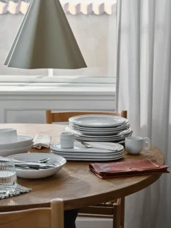 Salad Bowls^Broste Copenhagen Stevns bowl Ø26.5 cm, Chalk White