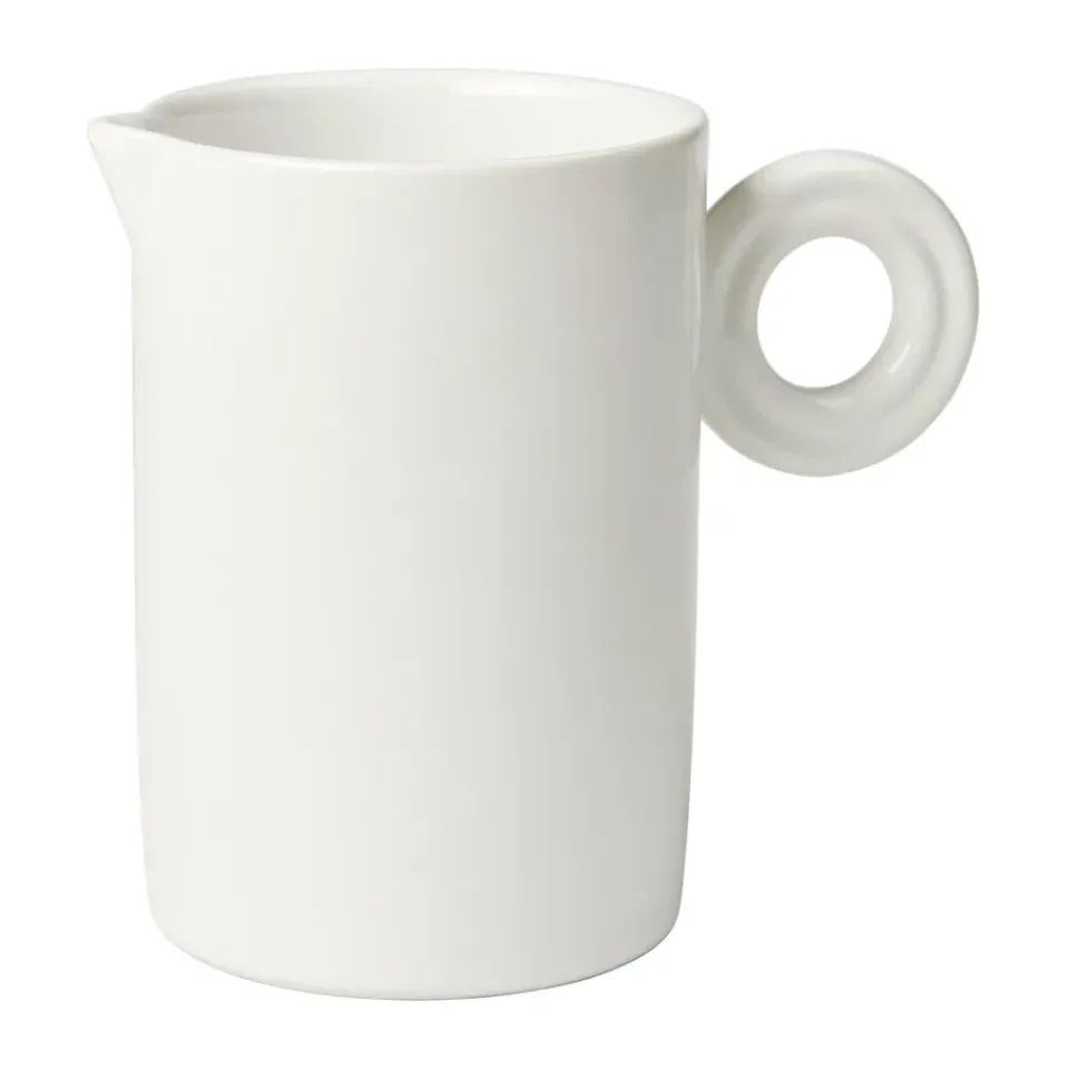 New Broste Copenhagen Stevns milk pitcher 40 cl, Chalk White