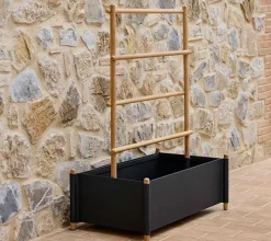 Garden Details & Accessories^Cane-line Sticks extension legs for flower box, Lava Grey