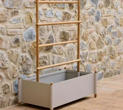 Cane-line Sticks flower box 57x103 cm, Sand Beige