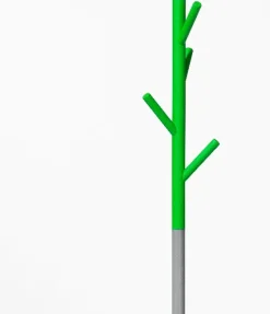 Clothes Racks, Coat Stands & Hangers|Clothes Racks, Coat Stands & Hangers^SMD Design Sticks hanger floor, Green-silver White