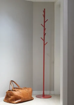 Clothes Racks, Coat Stands & Hangers|Clothes Racks, Coat Stands & Hangers^SMD Design Sticks hanger floor, Rosehip Red