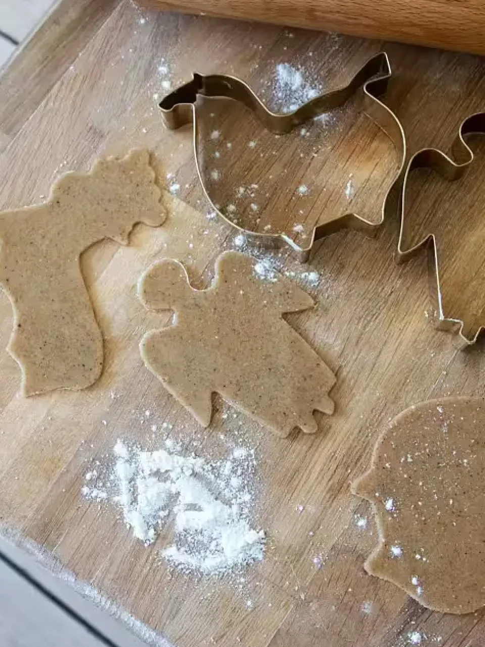 Cookie/Biscuit Cutters & Cake Tins^Pluto Design Stig L gingerbread mould 3 pieces, Gold Gold-coloured