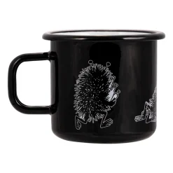 Moomin Mugs^Muurla Stinky enamel mug 37 cl, Black