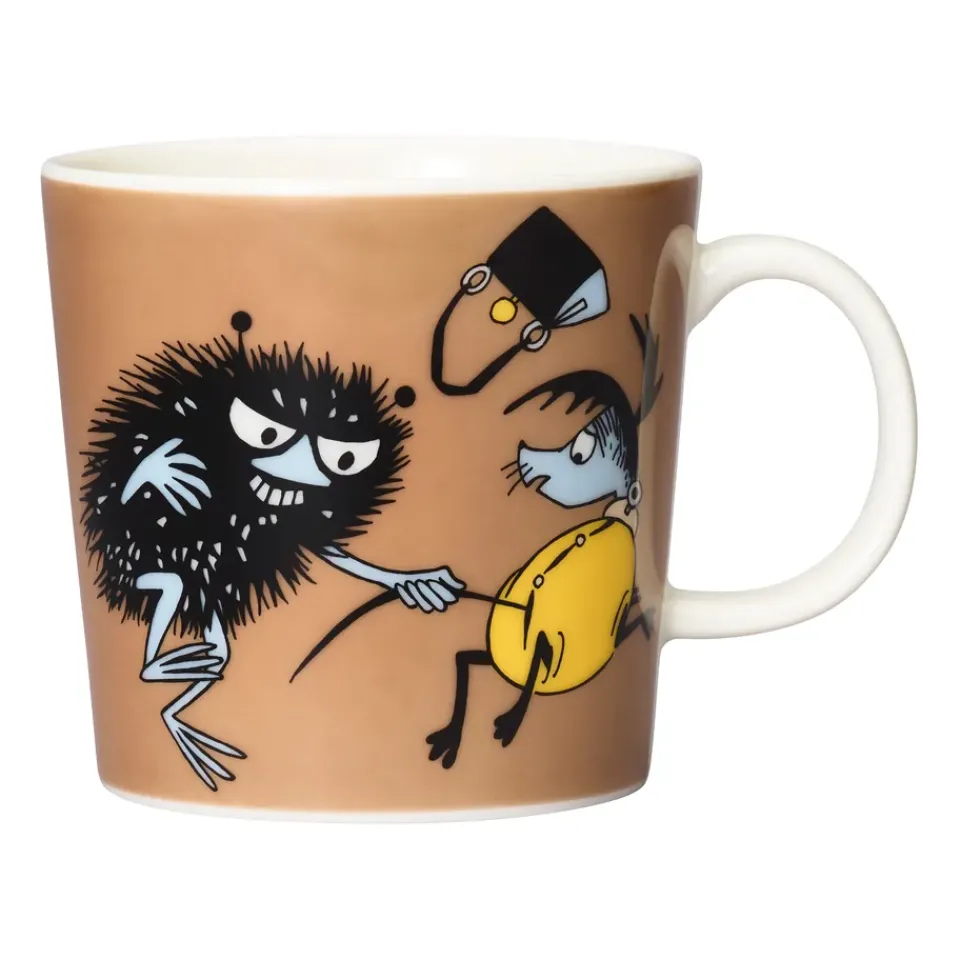 Best Moomin Arabia Stinky in action Moomin mug, Brown