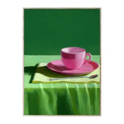 Posters^Paper Collective Sto Here poster, 70x100 cm GreenPink
