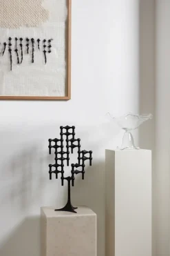 Candle Accessories^STOFF Nagel candle stand, Black