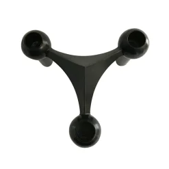 Candle Holders^STOFF Nagel candle sticks 3-pack, Black