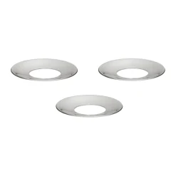 Candle Accessories^STOFF Nail light cuff 3-pack, Chrome Silver-coloured