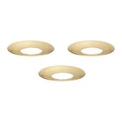Candle Accessories^STOFF Nail light cuff 3-pack, Solid brass Gold-coloured