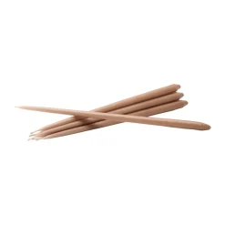 STOFF tapered candle by ester & erik 6-pack, dusty rose Pink