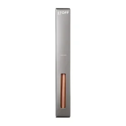 STOFF tapered candle by ester & erik 6-pack, dusty rose Pink