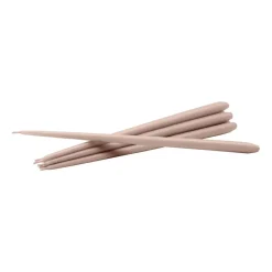 Hot STOFF tapered candle by ester & erik 6-pack, Latte Beige